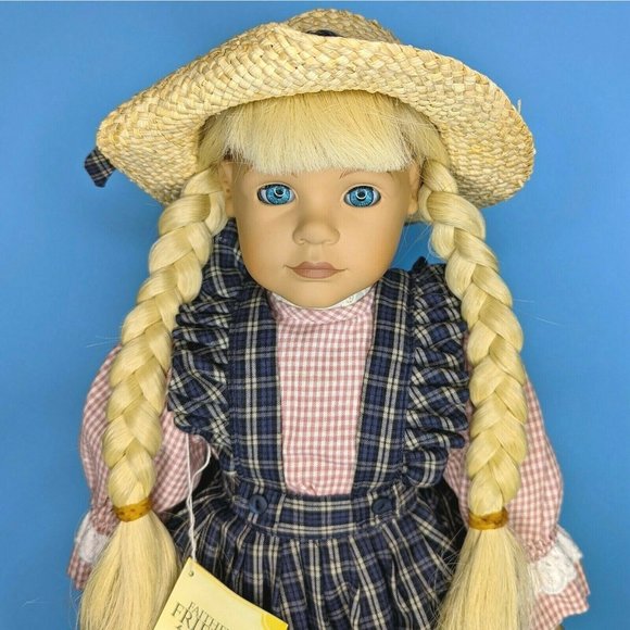 Faithful Friends Heidi Ott 19" Doll Beth Vinyl Cloth Blonde Tag Original Outfit - Picture 2 of 11